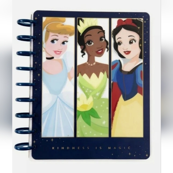 Disney Princess Kindness is Magic  Happy Planner 2021 Yearly Planner New RARE - Picture 1 of 6